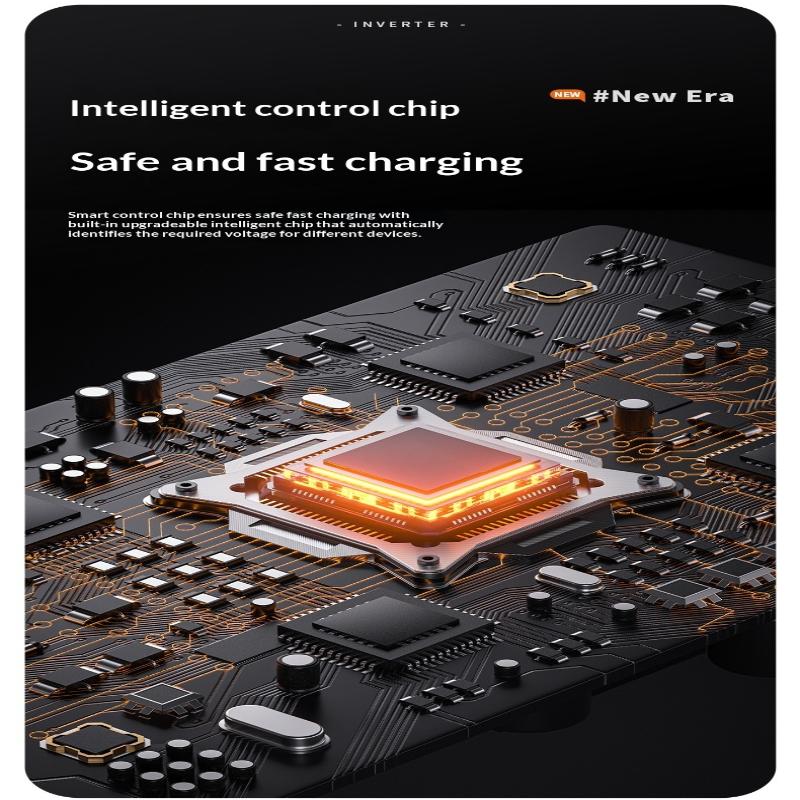 150W Zigarettenanzünder Adapter Wechselrichter Auto Netzteil Konverter DC 12V 24V auf 220V PD Typ-C QC 3.0 USB Ladegeräte AC Steckdose