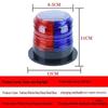 Solar LED Warning Light with Strong Magnet for Vehicles and Construction