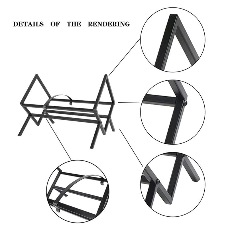 Suport pentru depozitarea discurilor de vinil Negru mat Suport pentru discuri de vinil Capacitate 80 până la 100 LP Metal durabil Suport cu un singur nivel pentru discuri