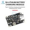 5V 3A Step-Down Power Supply Charging Module DC 4.5-12V TYPE-C USB Lithium LiPo Battery Charger Protection Circuit Board