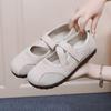 Zapatos Planos Mary Jane para Mujer Verano 2025 de Malla con Velcro - Zapatos Casuales Versátiles para Mamás