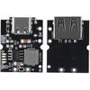 10PCS Type-C USB 5V 2A Boost Converter Step-Up Power Module Lithium Battery Charging Protection Board LED Display USB for DIY Charger (USB is