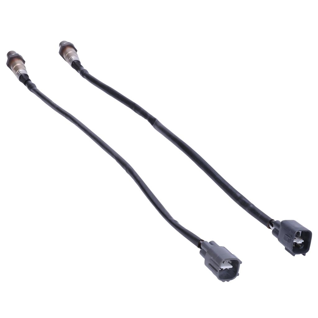 2x Before + After Kat O2 Oxygen Sensor 12V Compatible for Peug-eot 107 Citr-oen C1 Toy-ota Ayg-o 1.0 Replace 0258006720 0258006721