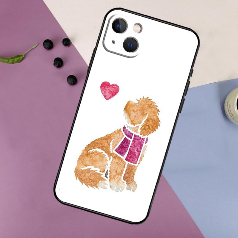 

Cartoon Cavoodle Cavapoo Case For iPhone 16 15 14 13 12 11 Pro Max Mini X XR XS Max 7 8 Plus 2 Bumper Cases Cover iPhone 13 Pro