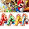 Keychain Mario Super Toy Cartoon Key Ring Bag Pendant Doll Kids Gifts Decorate