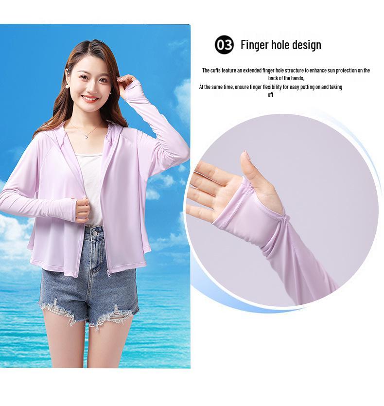 Women's Spring/Summer UV Protection Long Sleeve Lightweight Loose Outerwear