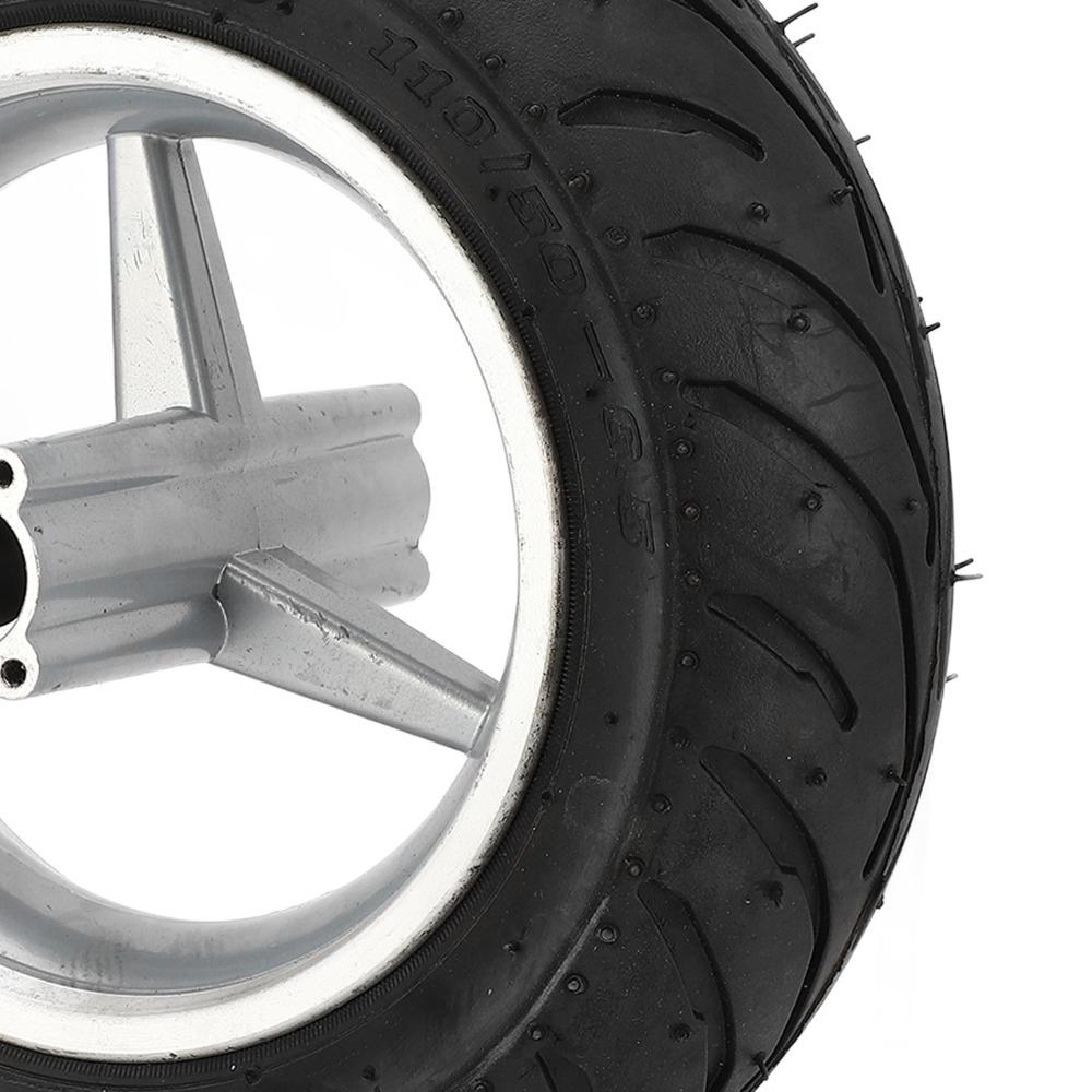 Shockproof Mini Bike Rear Wheel 110/50-6.5 Pocket Bike Replacement Wheel 49CC Mini Pocket Bike