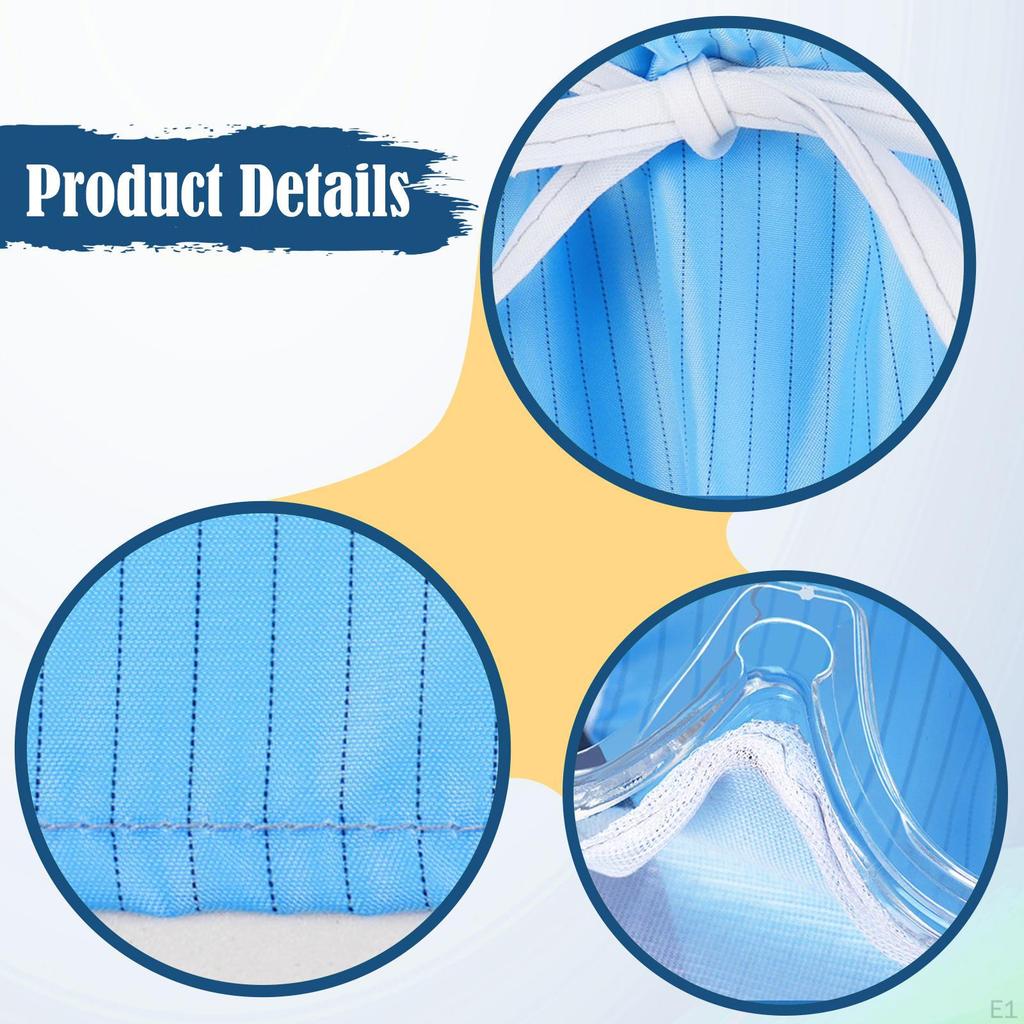 Antistatic Shawl Hat Hood Reusable Comfortable for Adults Unisex Dustproof Wear Resistant
