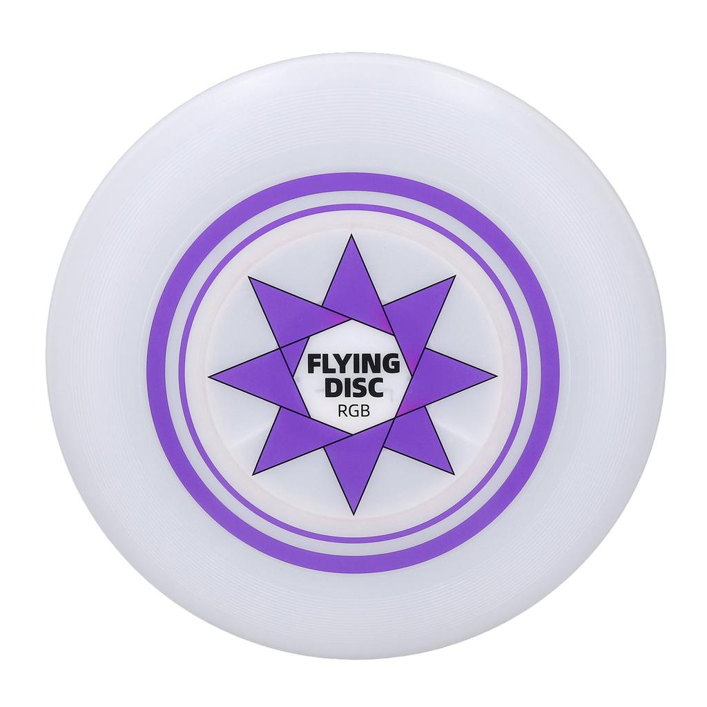 RGB LED Frisbee Stufenlos Dimmbar Timing 8 Schillernde Farbe Einzelne Farbmodi Frisbee Spielzeug