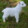 Detailed Small Resin Goat Figurine Multiple Poses Durability Lamb Statue Sheep Sculpture Ideal For Table top Shelf Display
