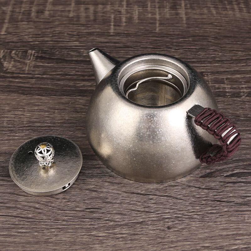 Xinkeh 8-Piece Titanium Portable Outdoor Travel Tea Set