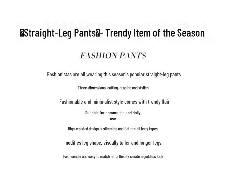 Women's 2024 Spring/Fall Wide-Leg Jeans: Petite, Slimming, Floor-Length, Loose Fit