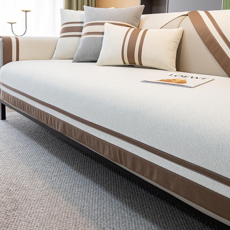 Chenille Sofa Cushion New Four Seasons Universal Non-slip Cushion Modern Simple Sofa Cover Cover Cloth Towel