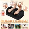 Massageador de Pés Shiatsu Massageador de Panturrilha com Calor, Massageador de Tecido Profundo para Fascite Plantar, Alívio da Dor, Promove a Circulação Sanguínea
