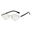Vintage Polygon Sunglasses Men New Fashion Ocean Lenses Gradient Shades Trendy Retro Brand Design Travelling Sun Glasses
