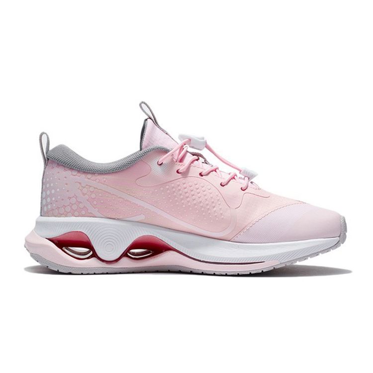 Li Ning Jumping Speed Shock Absorption Rebound Sports Casual Shoes Kids Sneakers Pink YKFS002-4
