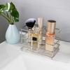 Stainless Steel Toothpaste Holder Stand Black/Silver Toothbrush Toothpaste Shelf  Desktop