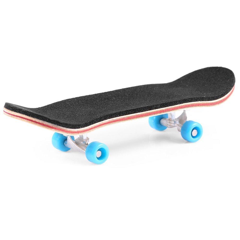 Finger Skateboard Stress Relief Toy With Wooden Deck For Hand Eye Coordination And Brain Development