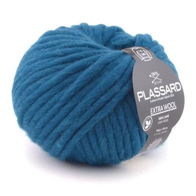 Plassard - Grosse Laine Mèche Extra Wool 100% Laine - 306 Bleu