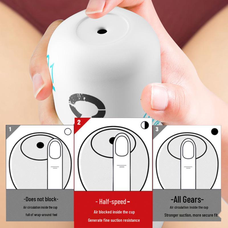 Long Love Automatic Suction Dildo with Clamping Feature for Men