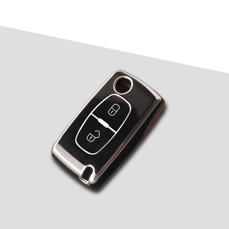 

New 2 Button Tpu Car Key Case Cover Shell Fob For Peugeot 107 207 307 308 407 607 3008 5008 For Citroen Xsara Picasso C5 C6 C8
