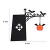 Bookshelf Lamp Library Lantern Light Cute Reading Ghost Hanging Night Light, Vintage Ornate Bracket Book Nook Light, Halloween