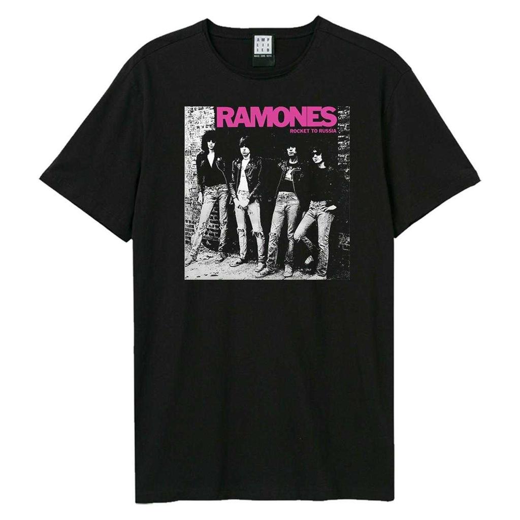 Amplified Unisex Adult Rocket To Russia Ramones T-Shirt
