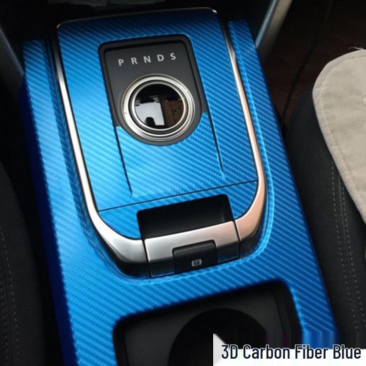 Discovery Sport Interior Carbon Fiber Shift Lever Sticker and Console Decoration Film