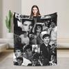 Jacob Elordi Schauspieler Wurfdecke für Sofa Weiche Flauschige Plüschdecke 50x60 Zoll Mehrere Größen Tagesdecken für Alle Jahreszeiten