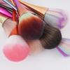 Compact Multi-Color Soft Makeup Brush for Powder & Blush in High-Footed Cup Design
