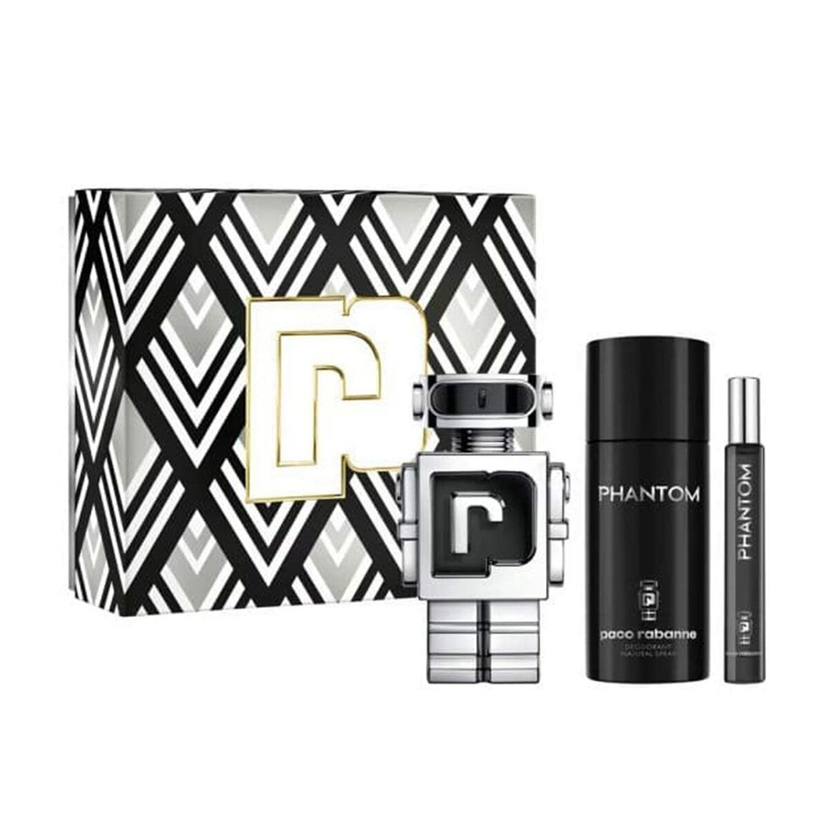 

Набор мужских парфюмов Paco Rabanne Phantom из 3 предметов
