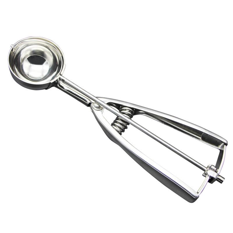INOX 304 Stainless Steel Ice Cream Scoop/Baller for Hotels & Cafeterias