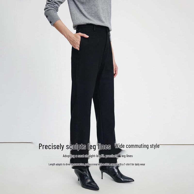 Navigare Women's Straight-Leg Commuter Suit Pants