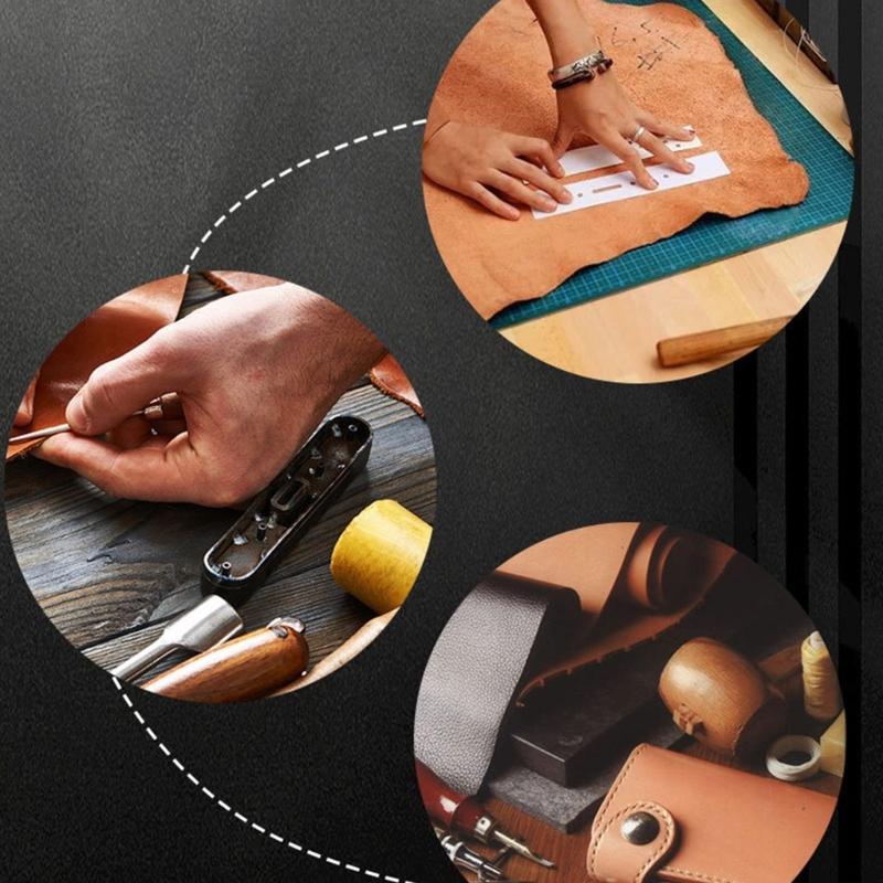 Wood/Plastic/Metal Handle Mallet Craft Tools Sew Carving Tools for DIY Stamping