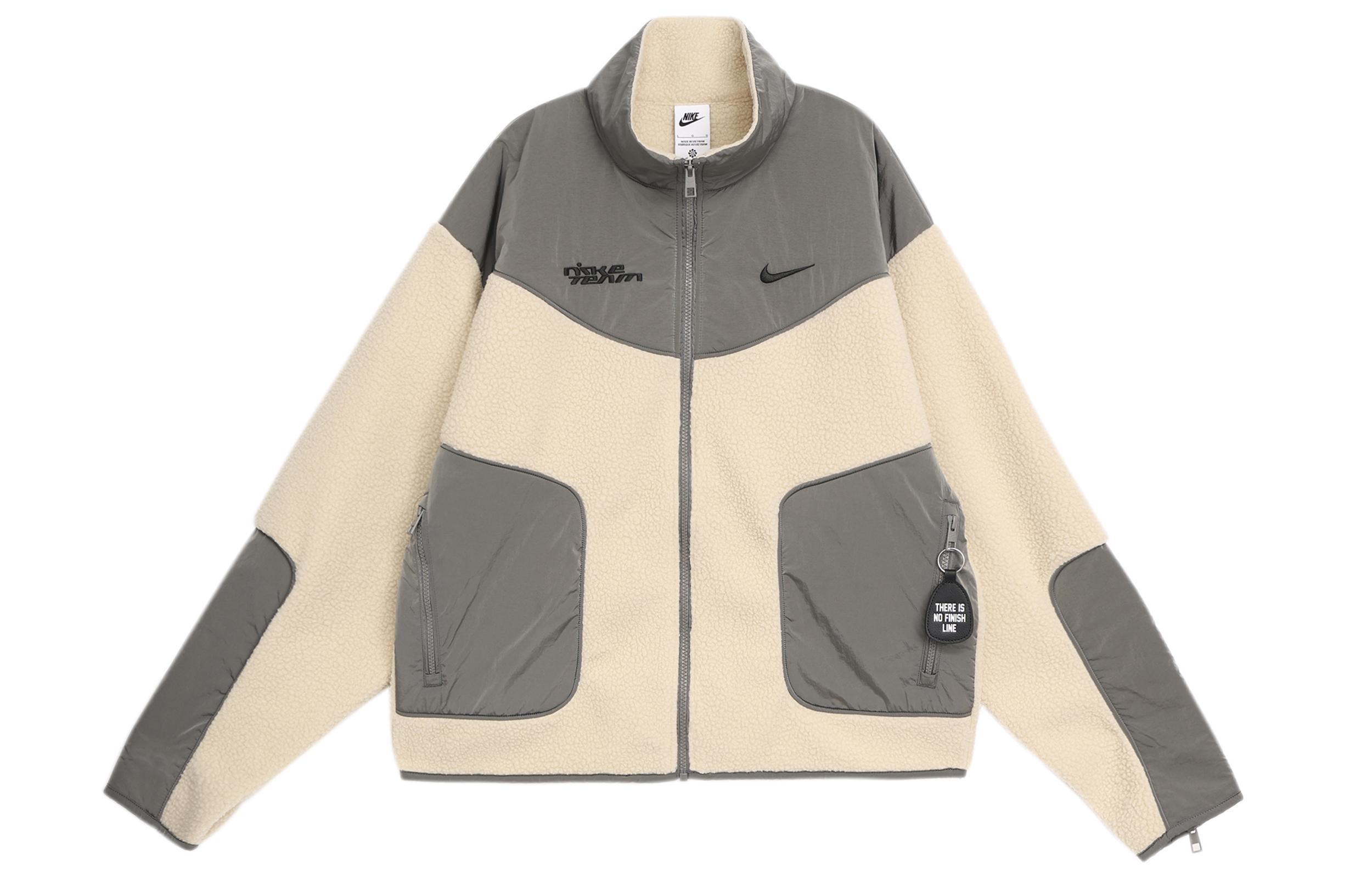 Nike Jackets Men s Asphalt Gray Stand Collar Moderate Other FB7600-029 XXL