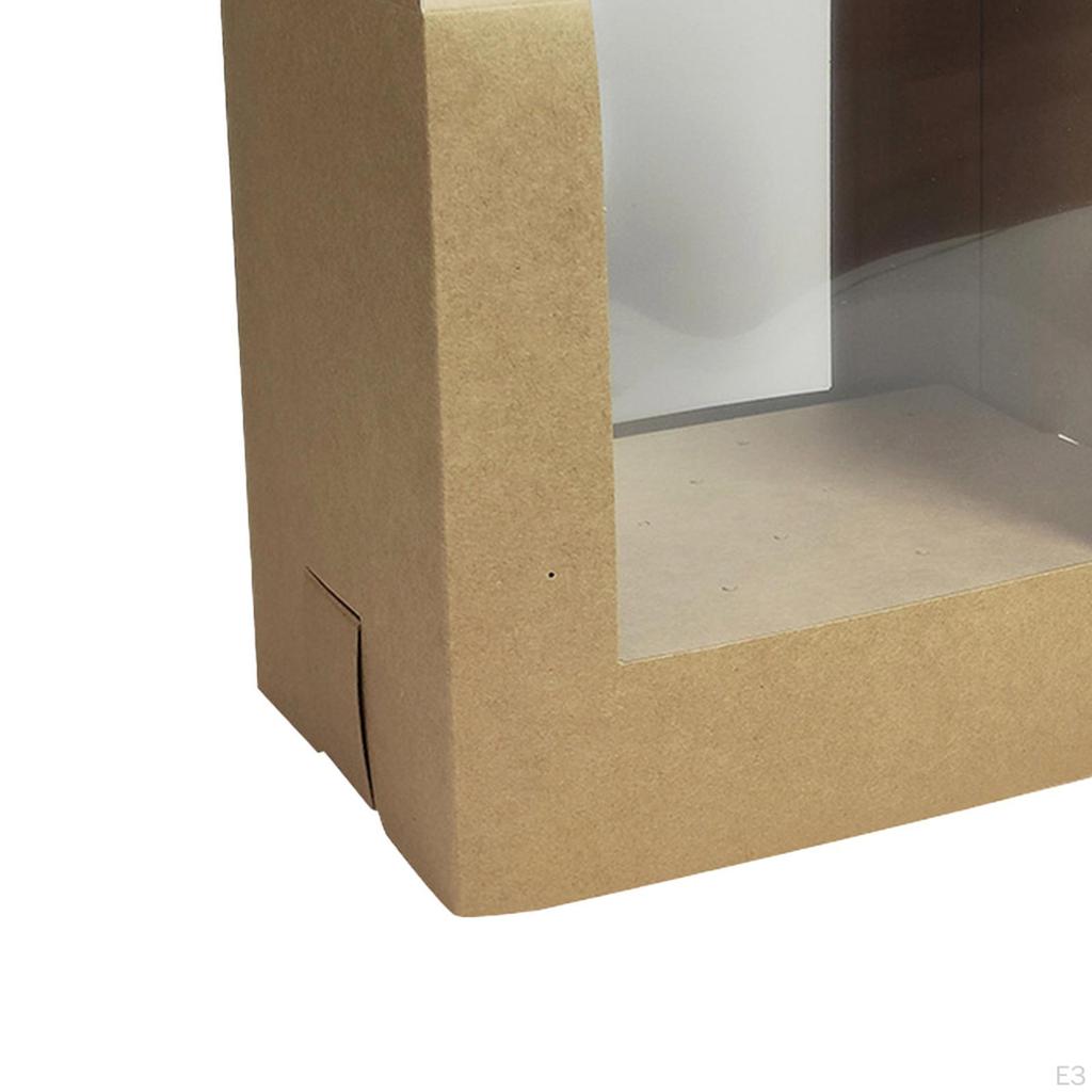 6 stück Kuchen Display Stand Treat Box 18 Loch mit Klarem Fenster Lollipop Träger für