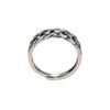 Xiaomi BF CLUB 925 Sterling Rings for Women Simple Geometric Handmade Irregular Retro Chain Ring Allergy For Birthday Gift