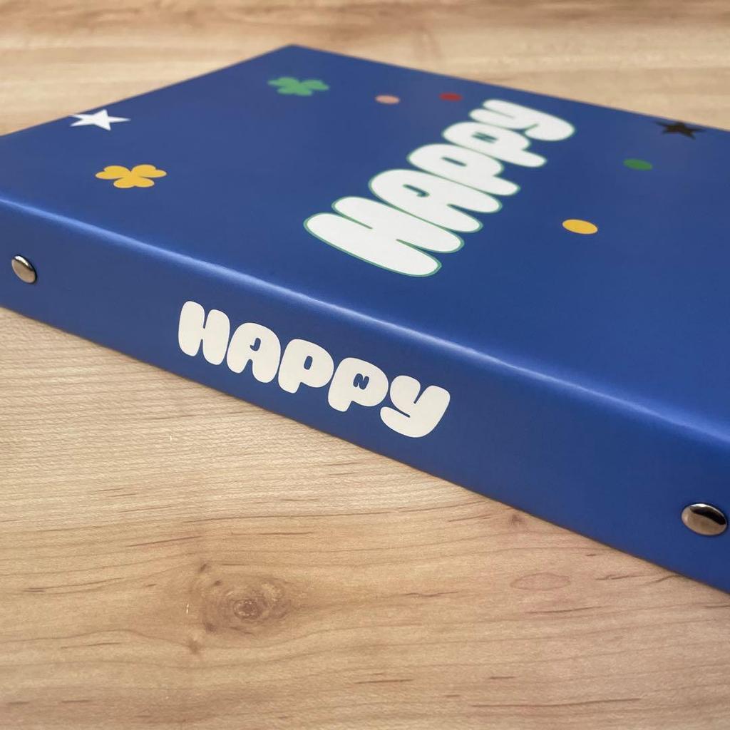 [USED] BTS JIN HAPPY Binder Ring File Kim Seokjin Korea