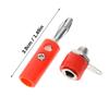 Male And Female 4mm Banana Plug Male And Female Insert Connector Banana Pin for Electronics Equipment Electrical Testing