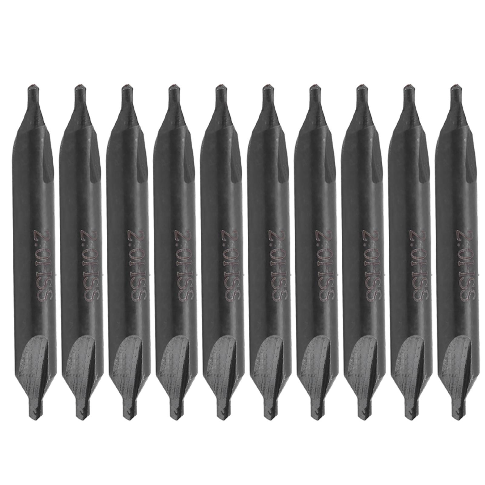 

10Pcs Center Drill AType Stainless Steel Special Processing Industrial Supplies 2mm