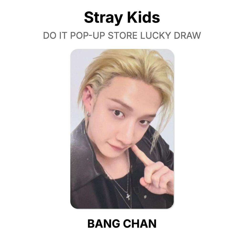 Stray Kids DO IT POP-UP STORE LUCKY DRAW Official Photocard
