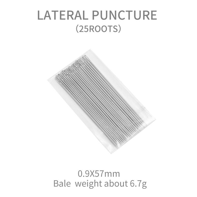25Pcs Multi-Size Big Eye Hand Sewing Needle Home Sewing Steel Needle Cross-Stitchs Hand Embroidery Clothes Needles