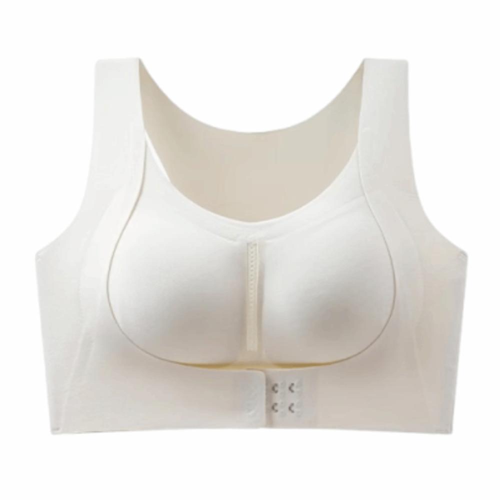 

2 in 1 Posture Corrector Bra Shockproof Push Up Bralette Women Seamless Bras Humpback Corrected L білий