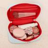 Ins Style Cosmetic Bag Large Capacity Travel Cosmetic Bag Portable Wash Bag Girl Series Contrast Color Storage Bag