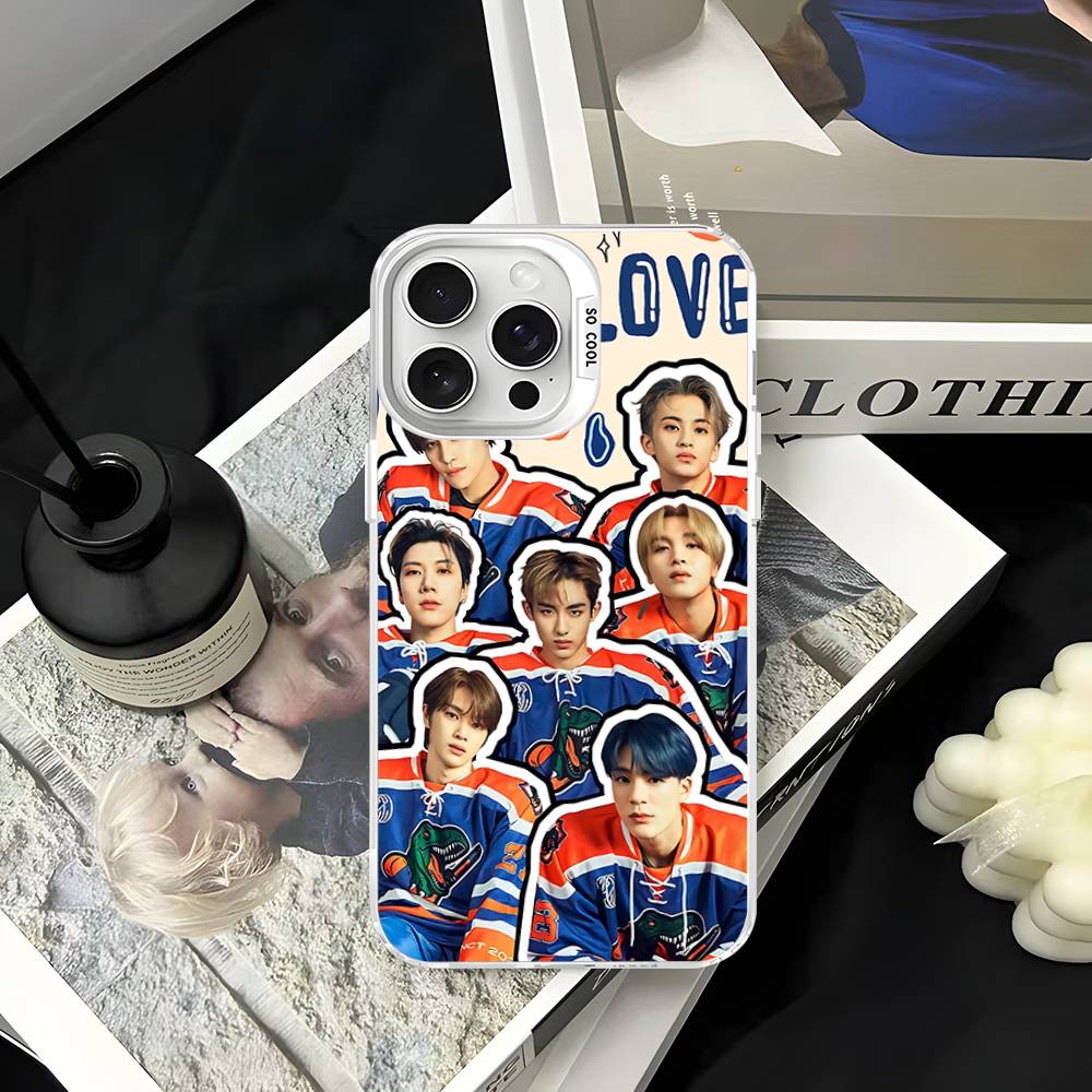 Band N-NCT MUSIC For IPhone 17 16 15 14 13 12 11 Pro Max Plus Matte Color Back Phone Cover iPhone 12 pro