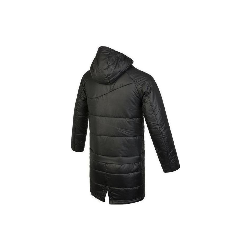 Nike Logo Jednobarevná bavlněná bunda s kapucí na zip Dětské bundy Černá DJ6363-010