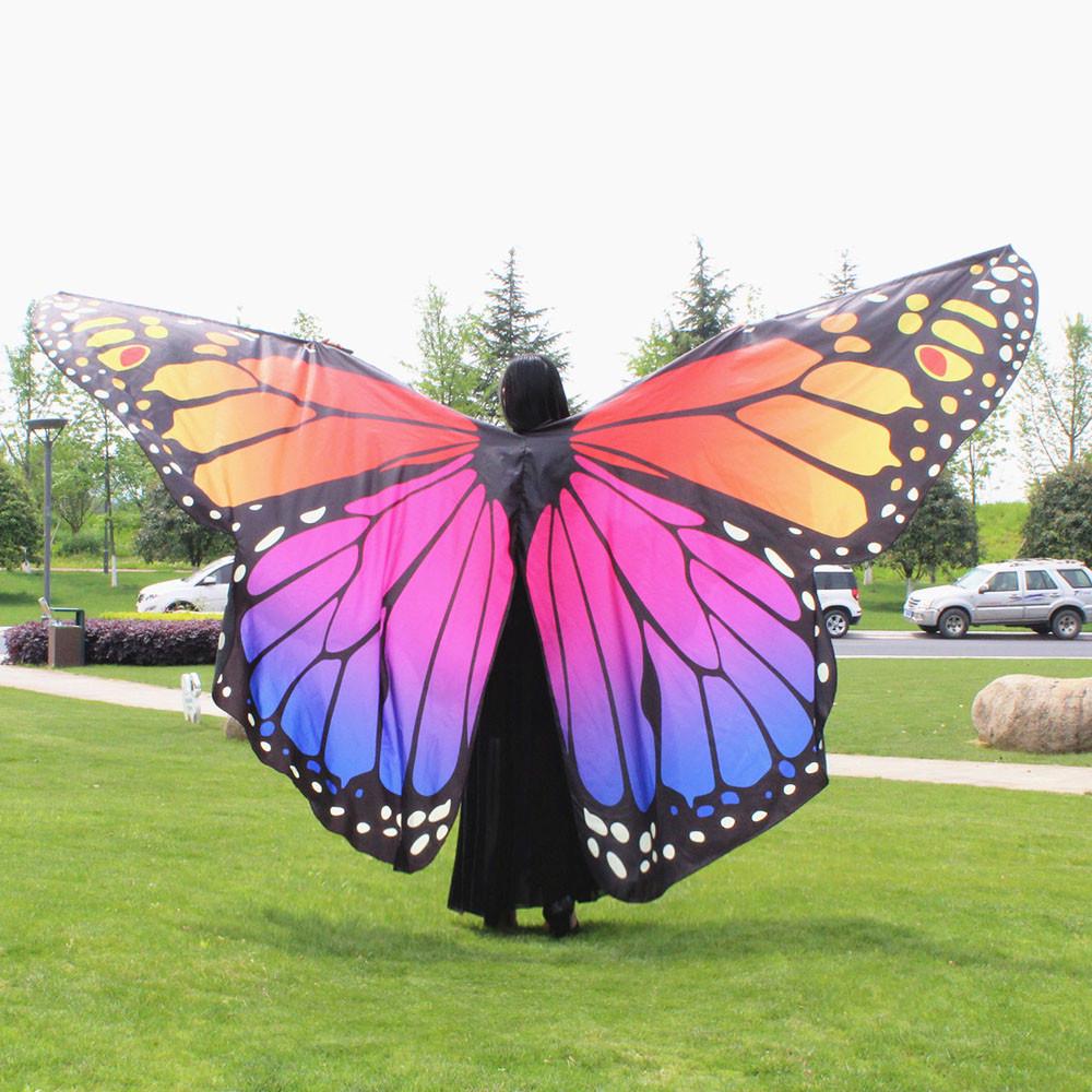 Egypt Belly  Dancing Costume Butterfly  Dance Accessories No Sticks
