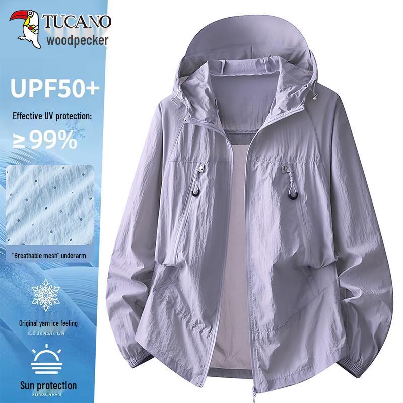 TUCANO Unisex Hooded Lightweight UV Protection Jacket 4XL
