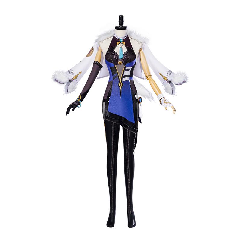 Yelan   Cosplay Costume Sexy Lovely Uniform Halloween Party Outfit Women Shoes