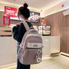 Student Schoolbag Ridge Backpack Women's Lightweight Large Capacity Backpack